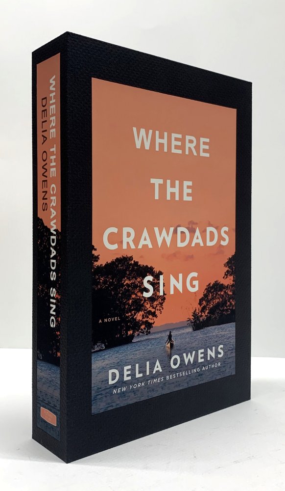 CUSTOM SLIPCASE for - Delia Owens - WHERE THE CRAWDADS SING - 1st Edition / 1st Printing