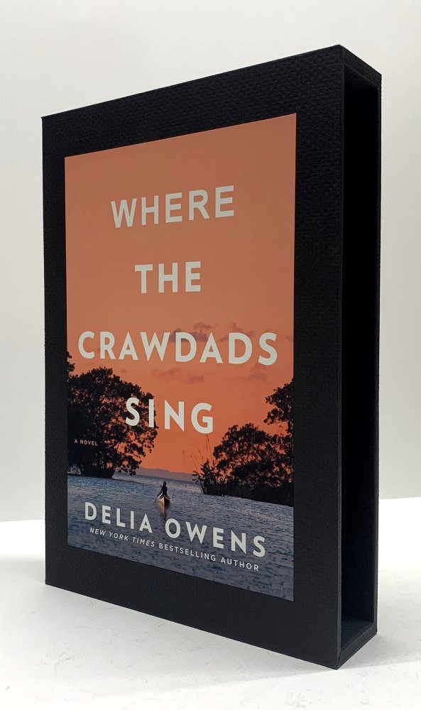 CUSTOM SLIPCASE for - Delia Owens - WHERE THE CRAWDADS SING - 1st Edition / 1st Printing
