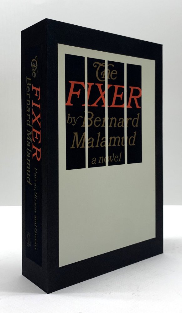 CUSTOM SLIPCASE for - Bernard Malamud - THE FIXER - 1st Edition / 1st Printing