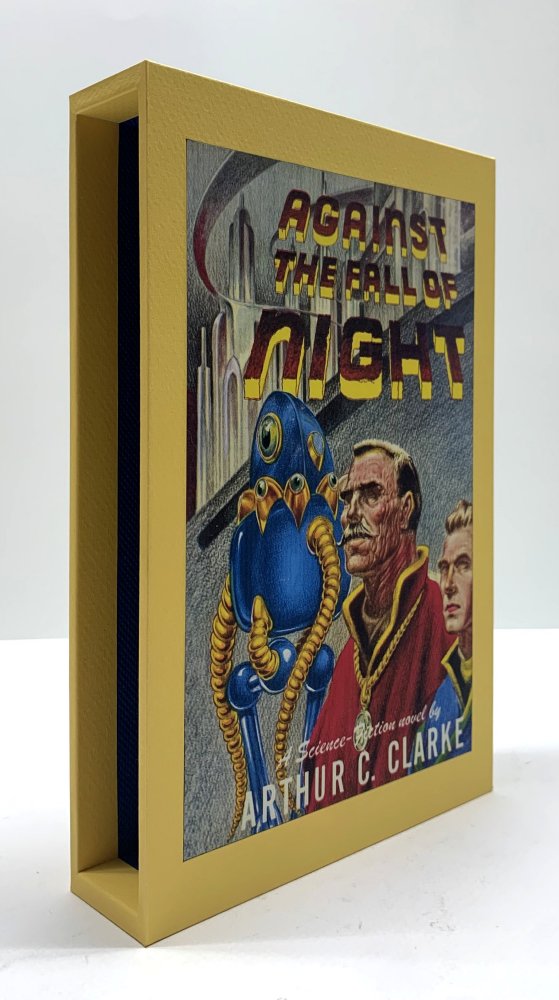 CUSTOM SLIPCASE for - Arthur C. Clarke - AGAINST THE FALL OF NIGHT - 1st Edition / 1st Printing