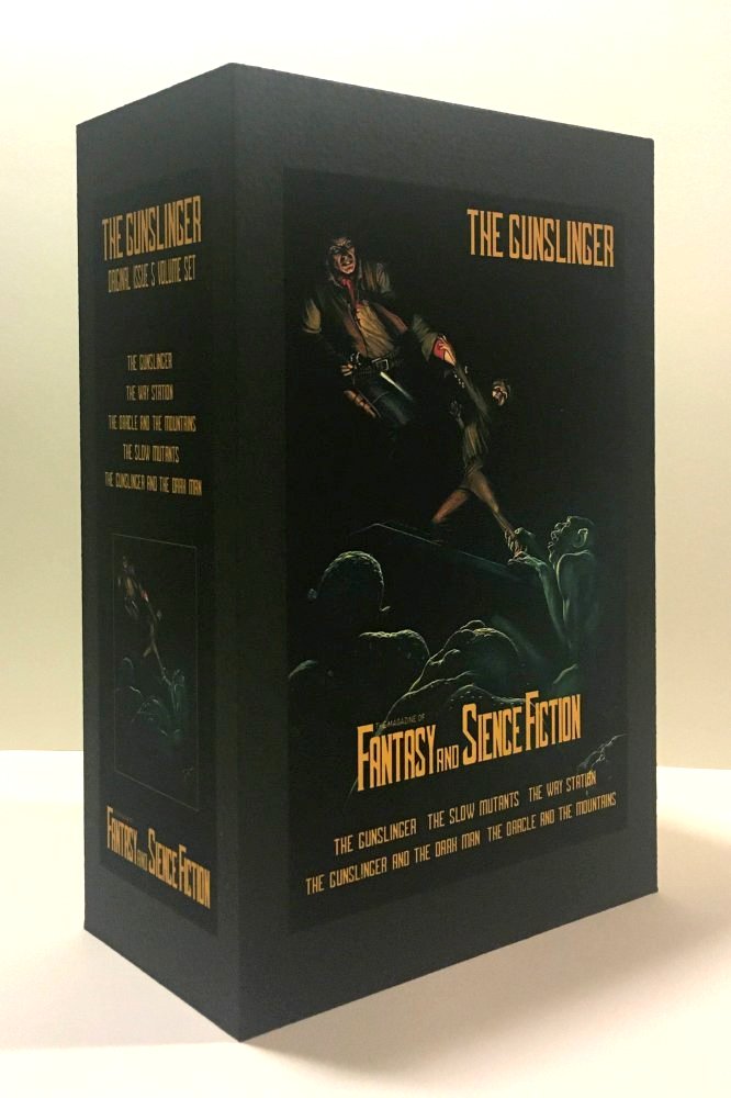 CUSTOM SLIPCASE for Stephen King - THE GUNSLINGER - Sci Fi Fantasy Mag 5 Vol PB