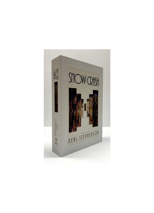 CUSTOM SLIPCASE for - Neil Stephenson - SNOW CRASH - 1st Edition / 1st Printing