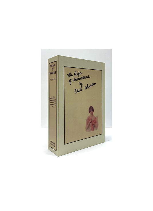 CUSTOM SLIPCASE for - Edith Wharton - THE AGE OF INNOCENCE - Grosset & Dunlap First Edition