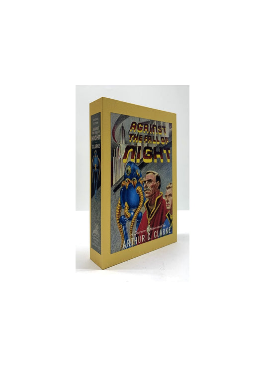 CUSTOM SLIPCASE for - Arthur C. Clarke - AGAINST THE FALL OF NIGHT - 1st Edition / 1st Printing