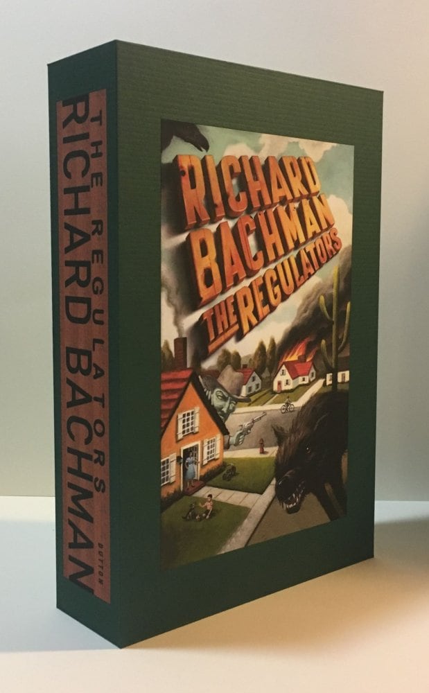 CUSTOM SLIPCASE for Bachman / King - The Regulators - 1st Edition / 1st Printing