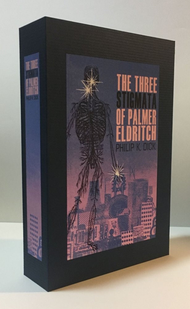 CUSTOM SLIPCASE for Philip K. Dick - The Three Stigmata Of Palmer Eldritch - UK 1st Edition / 1st Printing