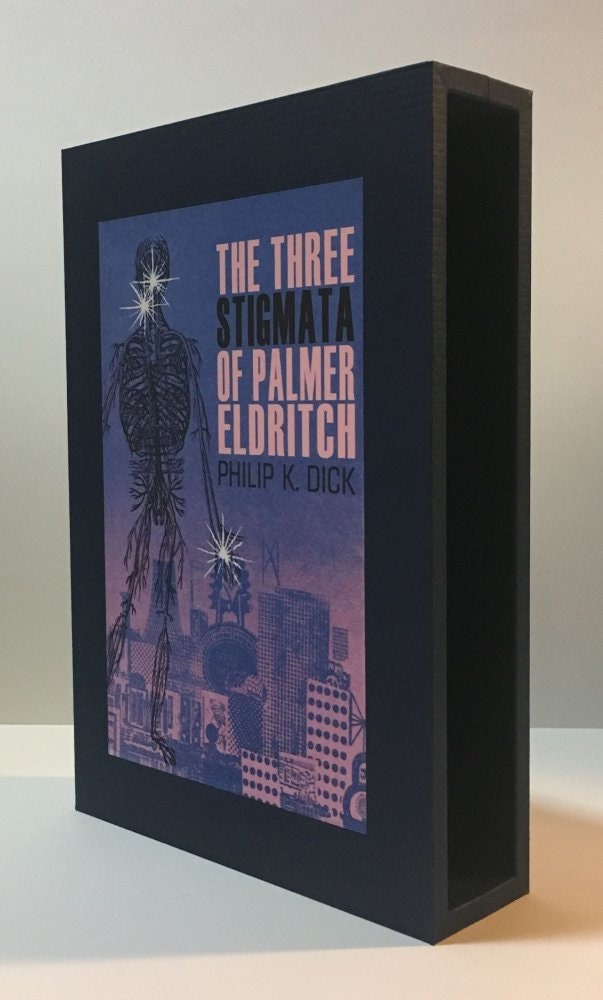 CUSTOM SLIPCASE for Philip K. Dick - The Three Stigmata Of Palmer Eldritch - UK 1st Edition / 1st Printing
