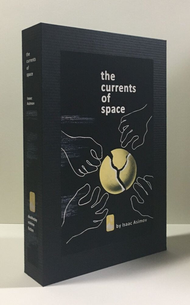 CUSTOM SLIPCASE for Isaac Asimov - The Currents Of Space - 1st Edition / 1st Printing