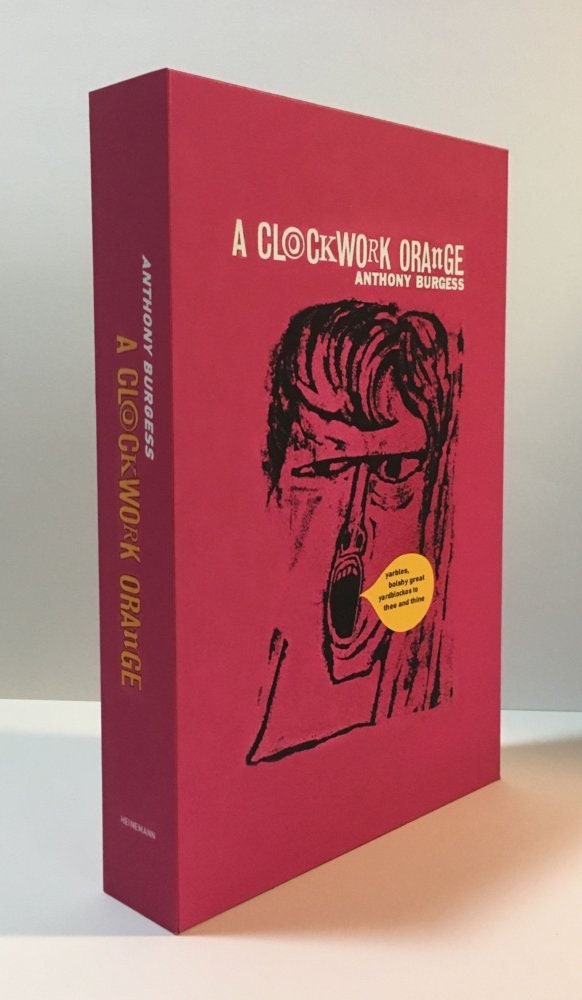 CUSTOM SLIPCASE for Anthony Burgess - A Clockwork Orange - UK 1st Edition / 1st Printing