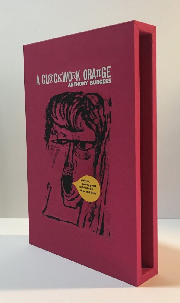 CUSTOM SLIPCASE for Anthony Burgess - A Clockwork Orange - UK 1st Edition / 1st Printing