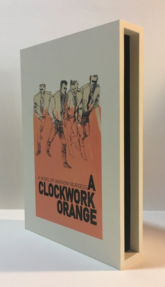 CUSTOM SLIPCASE for Anthony Burgess - A Clockwork Orange - 1st Edition / 1st Printing