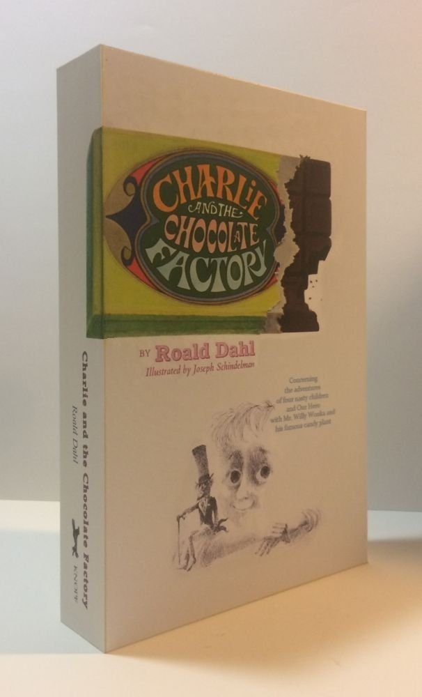 CUSTOM SLIPCASE for Roald Dahl - Charlie and the Chocolate Factory - 1st Printing / 1st Printing