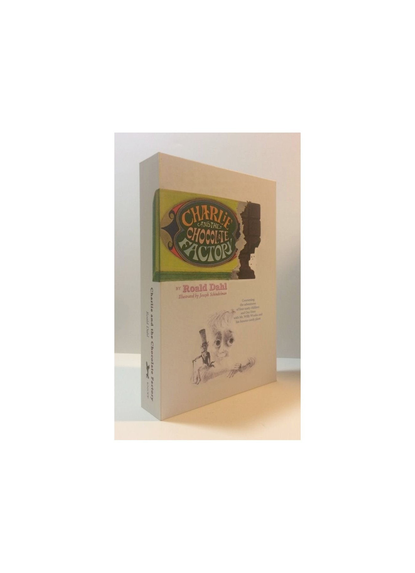 CUSTOM SLIPCASE for Roald Dahl - Charlie and the Chocolate Factory - 1st Printing / 1st Printing