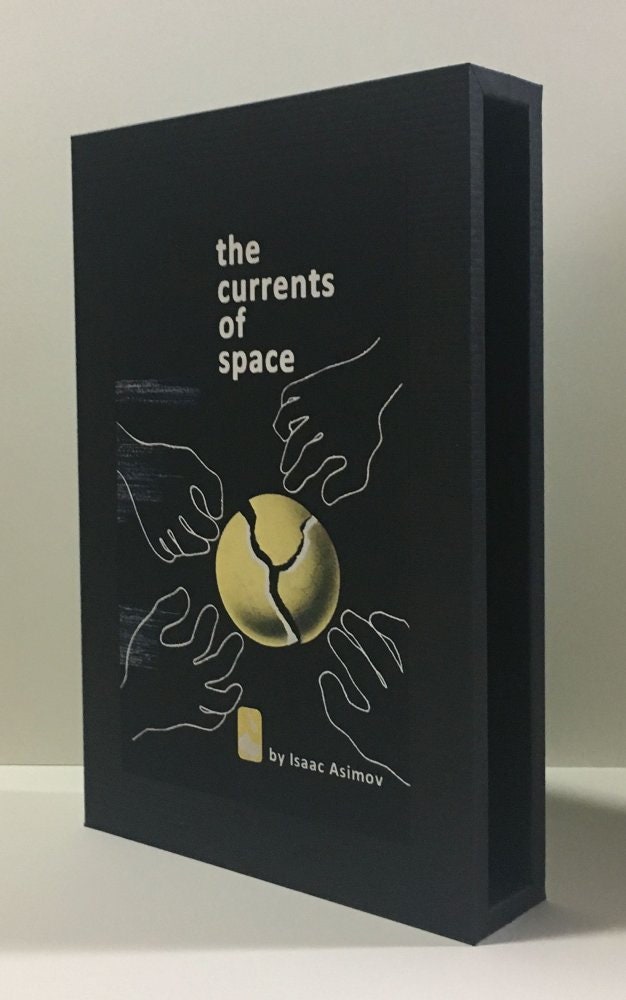 CUSTOM SLIPCASE for Isaac Asimov - The Currents Of Space - 1st Edition / 1st Printing