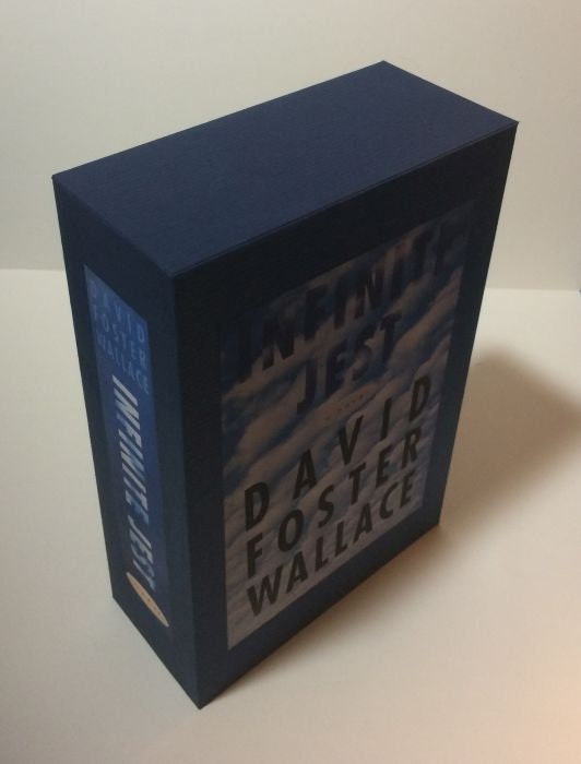 CUSTOM SLIPCASE for David Foster Wallace - Infinite Jest - 1st Printing / 1st Printing