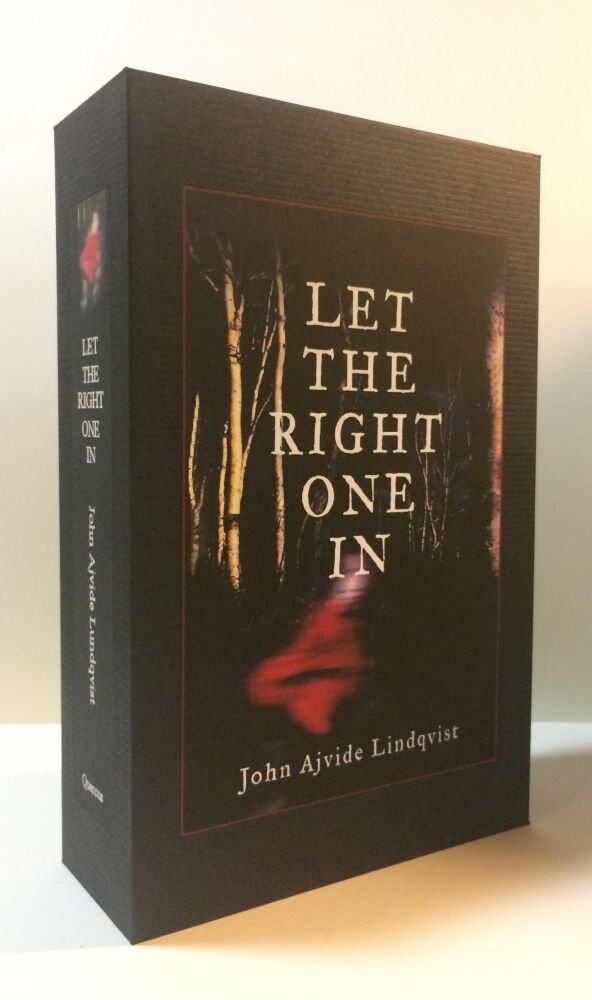 CUSTOM SLIPCASE for John Ajvide Lundqvist - Let The Right One In - 1st Printing / 1st Printing