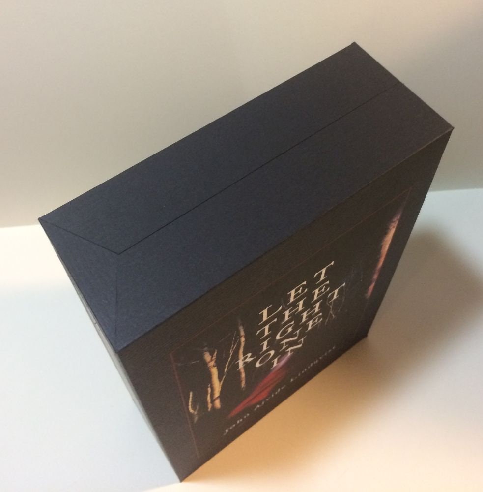 CUSTOM SLIPCASE for John Ajvide Lundqvist - Let The Right One In - 1st Printing / 1st Printing