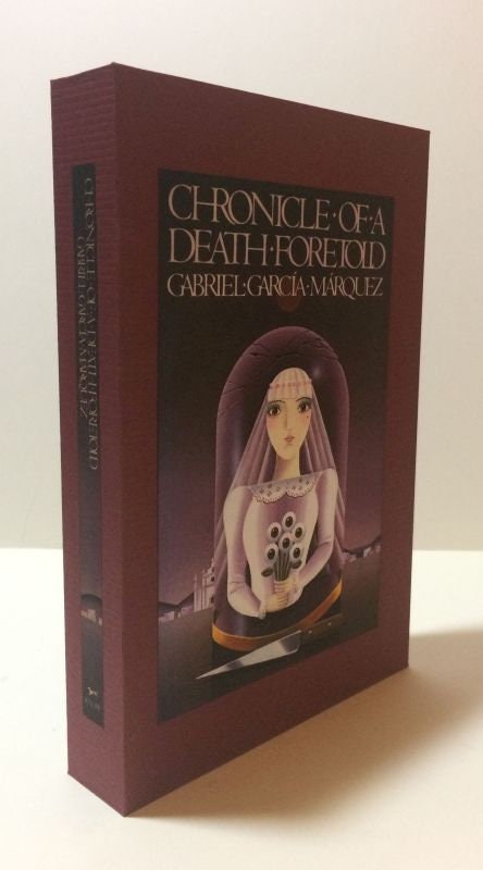 CUSTOM SLIPCASE for Gabriel Garcia Marquez - Chronicle Of A Death Foretold - 1st Printing / 1st Printing