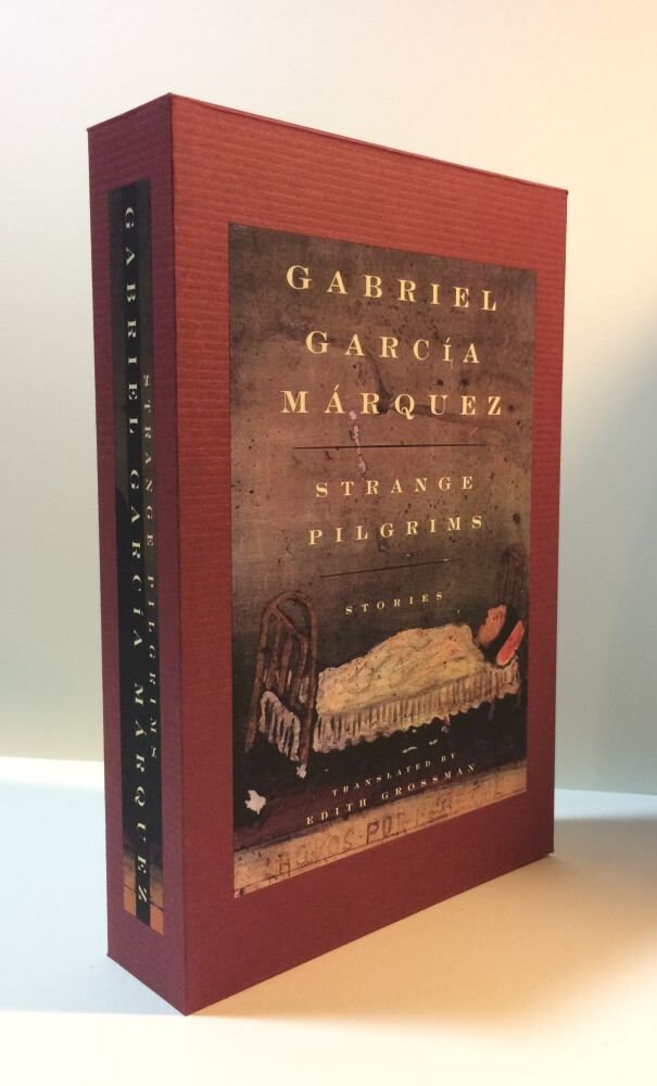 CUSTOM SLIPCASE for Gabriel Garcia Marquez - Strange Pilgrims - 1st Printing / 1st Printing