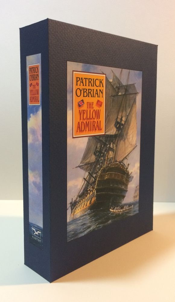 CUSTOM SLIPCASE for Patrick O'Brian - The Yellow Admiral - 1st Edition / 1st Printing