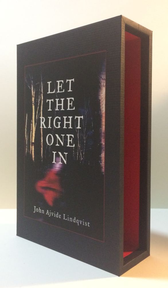 CUSTOM SLIPCASE for John Ajvide Lundqvist - Let The Right One In - 1st Printing / 1st Printing