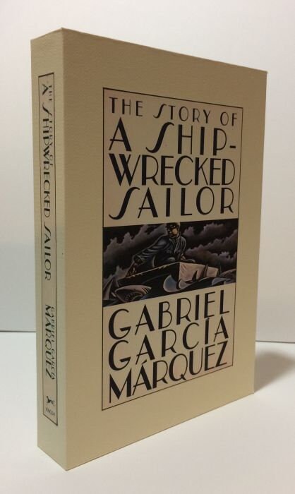 CUSTOM SLIPCASE for Gabriel Garcia Marquez - Story Of A Shipwrecked Sailor - 1st Printing / 1st Printing