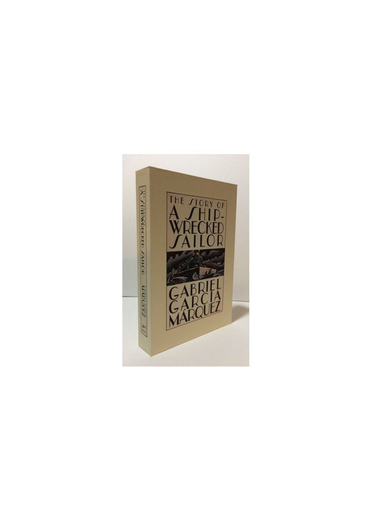 CUSTOM SLIPCASE for Gabriel Garcia Marquez - Story Of A Shipwrecked Sailor - 1st Printing / 1st Printing