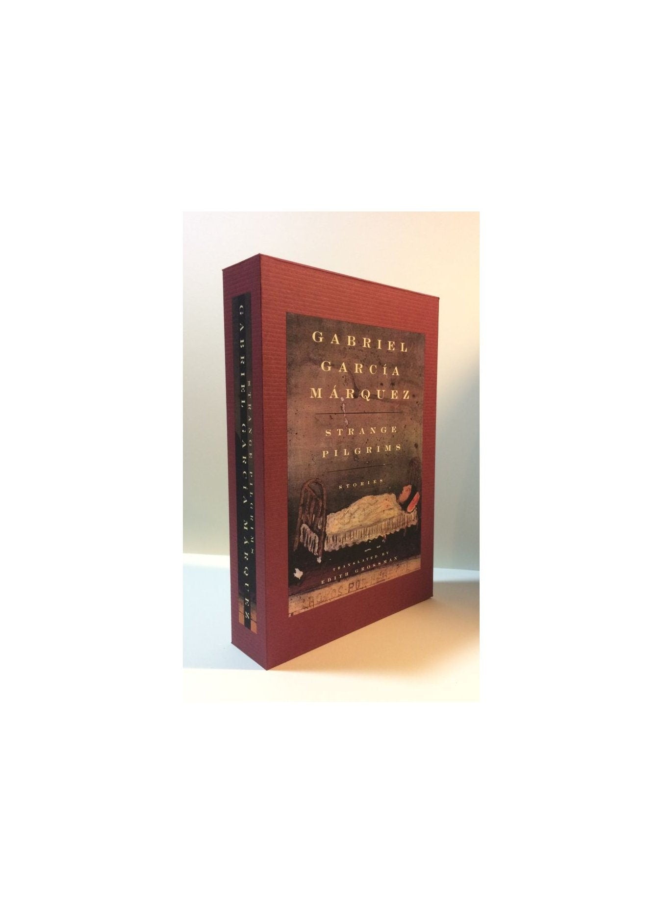 CUSTOM SLIPCASE for Gabriel Garcia Marquez - Strange Pilgrims - 1st Printing / 1st Printing