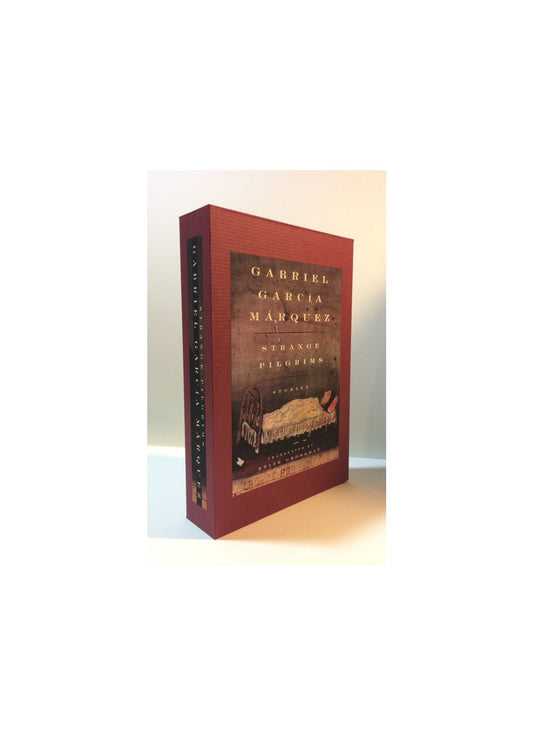 CUSTOM SLIPCASE for Gabriel Garcia Marquez - Strange Pilgrims - 1st Printing / 1st Printing