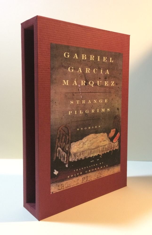 CUSTOM SLIPCASE for Gabriel Garcia Marquez - Strange Pilgrims - 1st Printing / 1st Printing