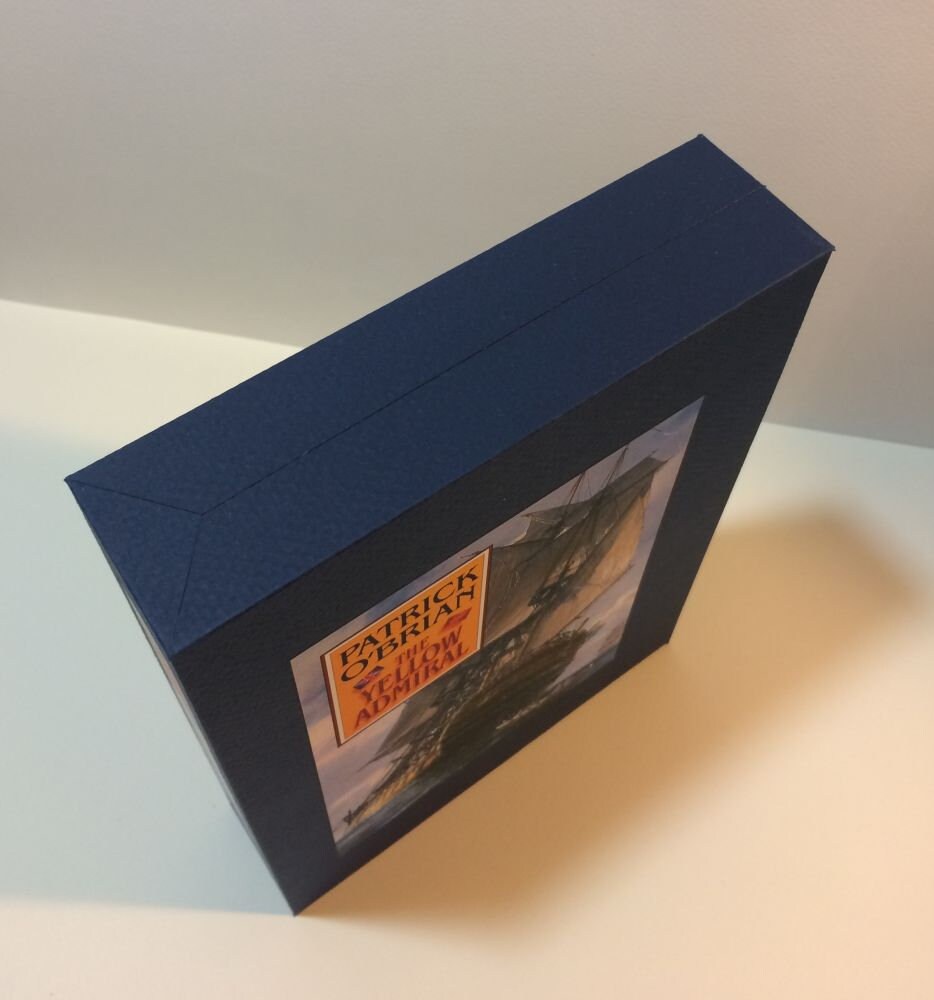 CUSTOM SLIPCASE for Patrick O'Brian - The Yellow Admiral - 1st Edition / 1st Printing