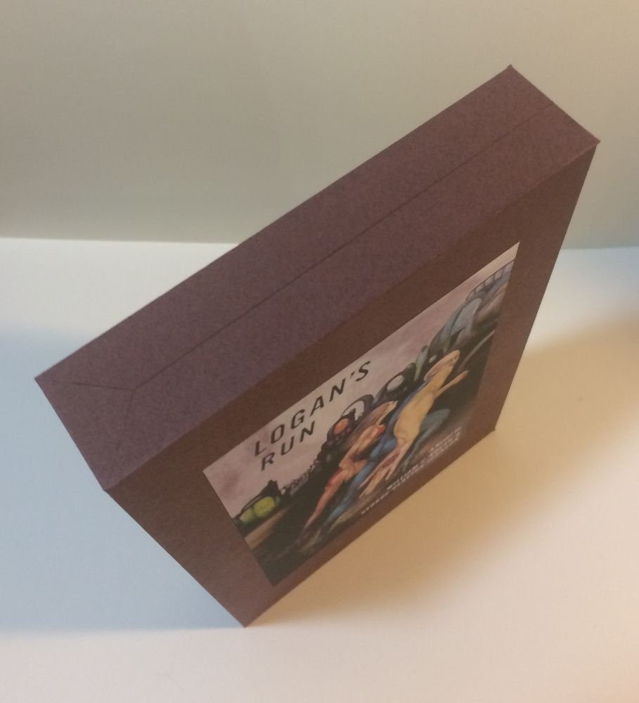 CUSTOM SLIPCASE for William F. Nolan - Logan's Run - 1st Edition / 1st Printing