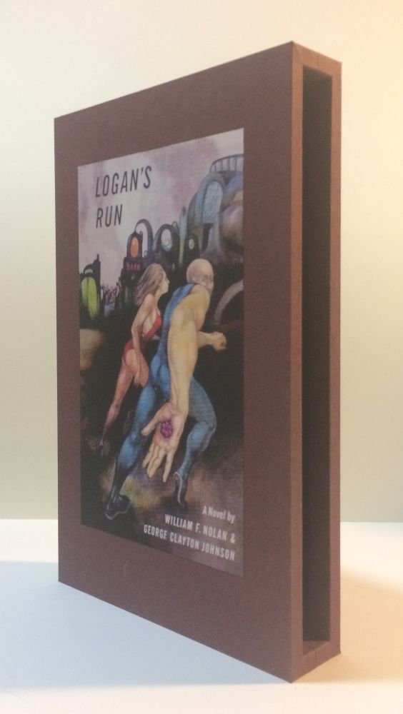 CUSTOM SLIPCASE for William F. Nolan - Logan's Run - 1st Edition / 1st Printing