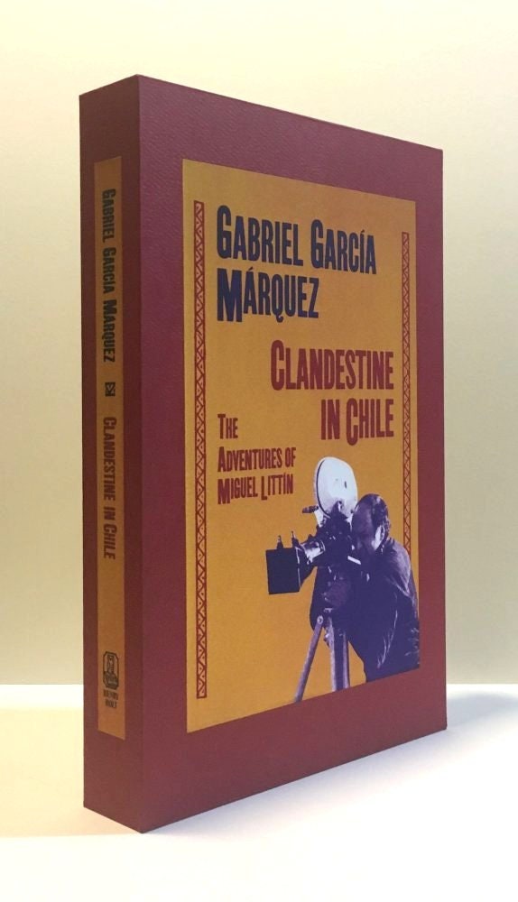 CUSTOM SLIPCASE for Gabriel Garcia Marquez - Clandestine In Chile - 1st Printing / 1st Printing