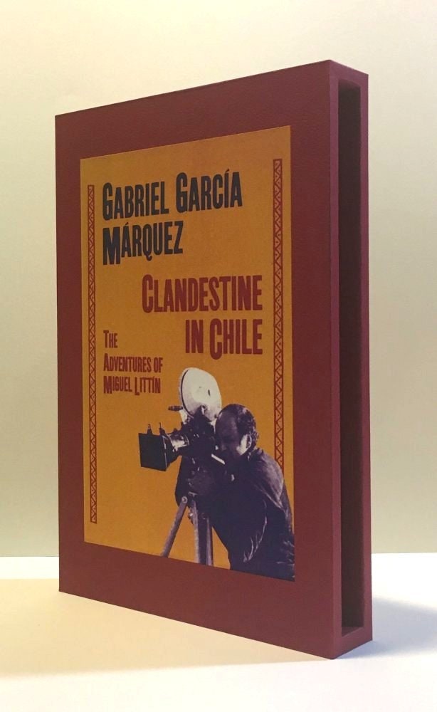 CUSTOM SLIPCASE for Gabriel Garcia Marquez - Clandestine In Chile - 1st Printing / 1st Printing