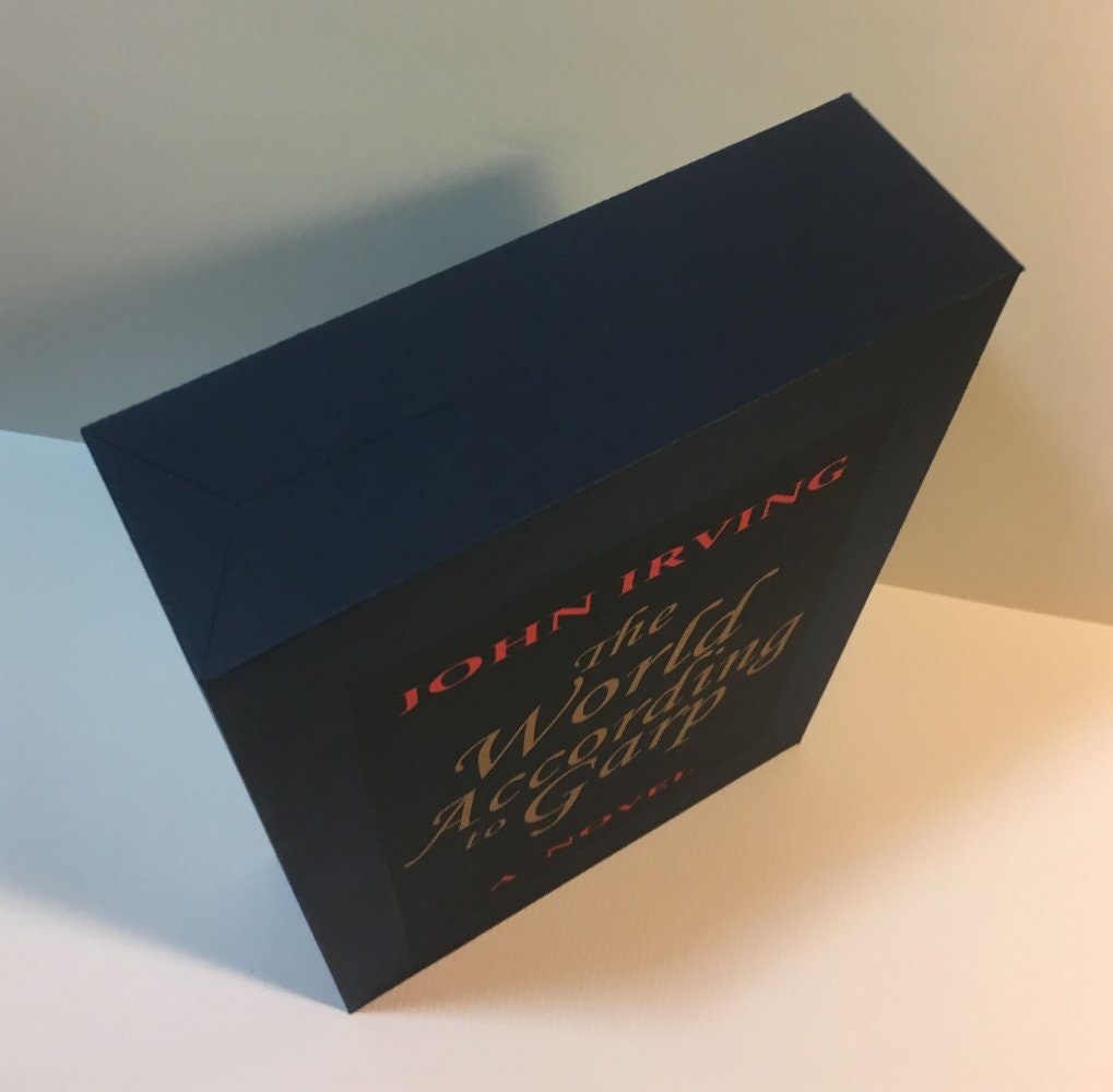 CUSTOM SLIPCASE for John Irving - The World According To Garp - 1st Edition / 1st Printing