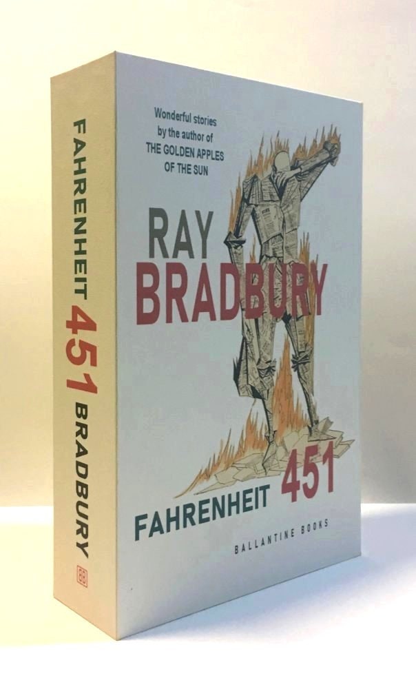 CUSTOM SLIPCASE for Ray Bradbury - Fahrenheit 451 - 1st Edition / 1st Printing