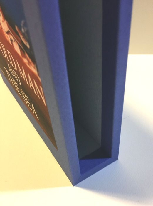 CUSTOM SLIPCASE for Ernest Hemingway - The Old Man And The Sea - 1st Printing / 1st Printing (Light Blue)