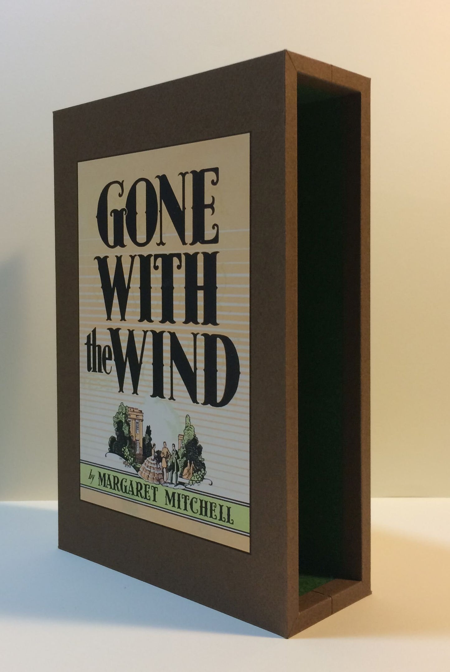 CUSTOM SLIPCASE for Margaret Mitchell - Gone With The Wind -  1st Edition / 1st Printing (Brown)