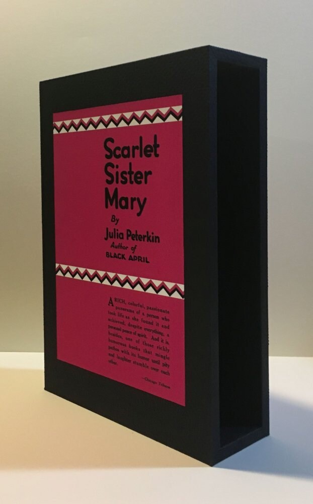 CUSTOM SLIPCASE for Julia Peterkin - Scarlet Sister Mary -  1st Edition / 1st Printing 2nd Issue