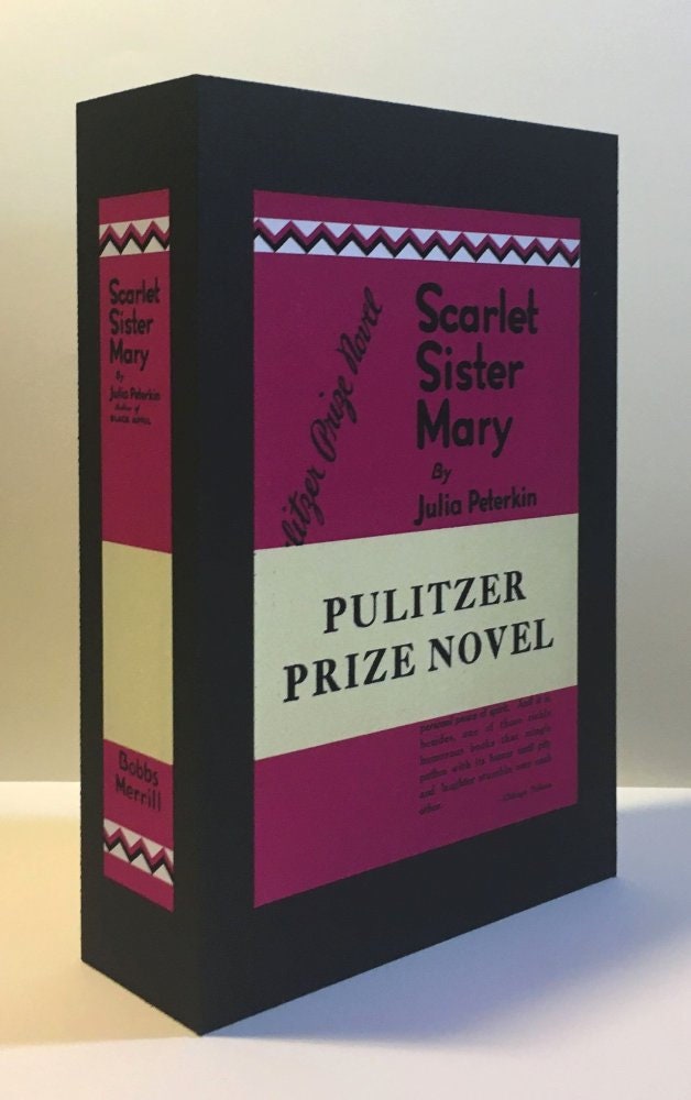 CUSTOM SLIPCASE for Julia Peterkin - Scarlet Sister Mary -  1st Edition / 1st Pr 2nd Issue Band