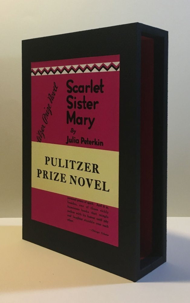 CUSTOM SLIPCASE for Julia Peterkin - Scarlet Sister Mary -  1st Edition / 1st Pr 2nd Issue Band