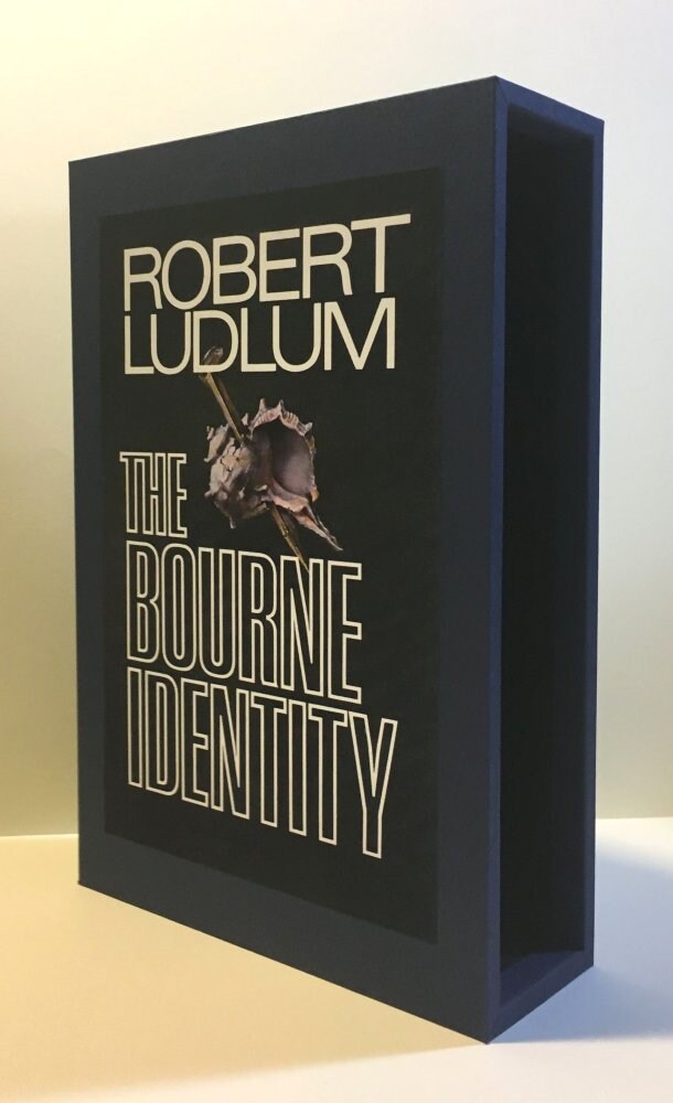 CUSTOM SLIPCASE for Robert Ludlum - The Bourne Identity - 1st Edition / 1st Printing