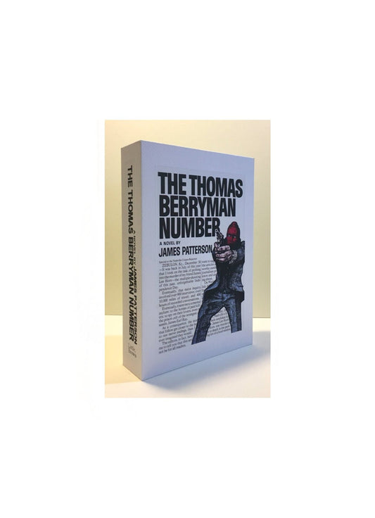 CUSTOM SLIPCASE for James Patterson - The Thomas Berryman Number - 1st Printing / 1st Printing
