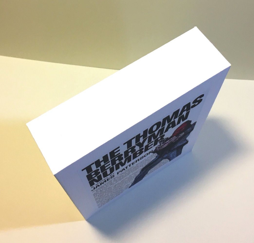 CUSTOM SLIPCASE for James Patterson - The Thomas Berryman Number - 1st Printing / 1st Printing