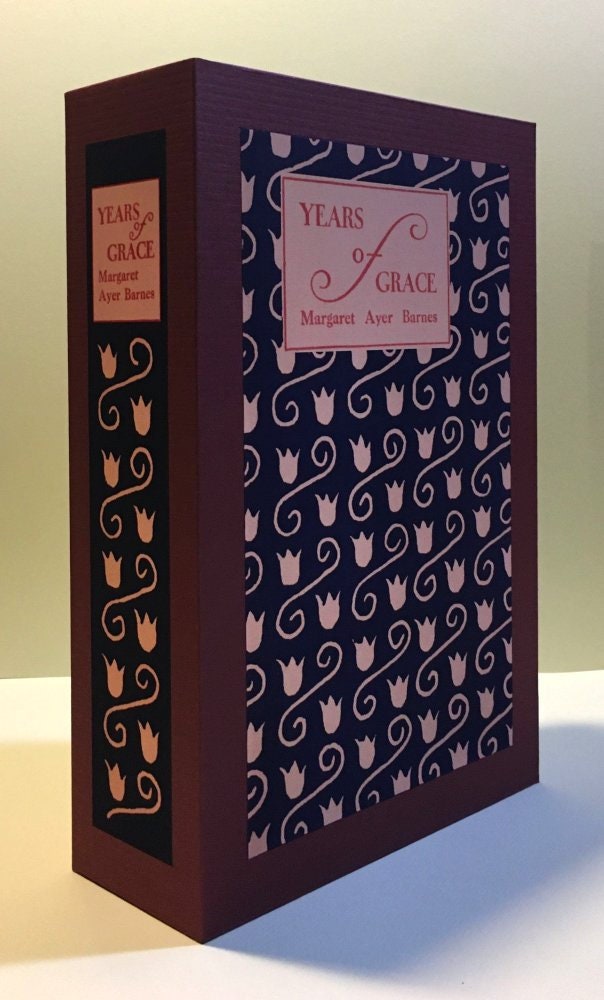 CUSTOM SLIPCASE for Margaret Ayers Barnes - Years Of Grace - UK 1st Printing / 1st Printing