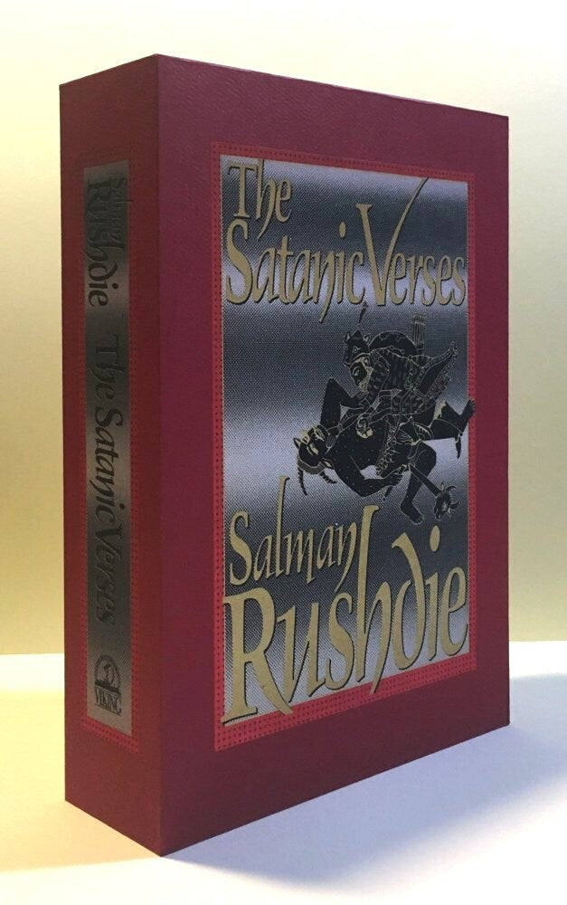 CUSTOM SLIPCASE for Salman Rushdie - The Satanic Verses - 1st Printing / 1st Printing