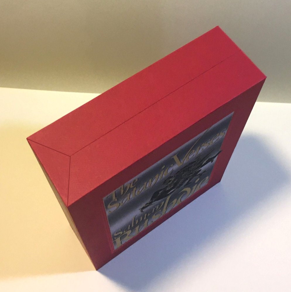 CUSTOM SLIPCASE for Salman Rushdie - The Satanic Verses - 1st Printing / 1st Printing