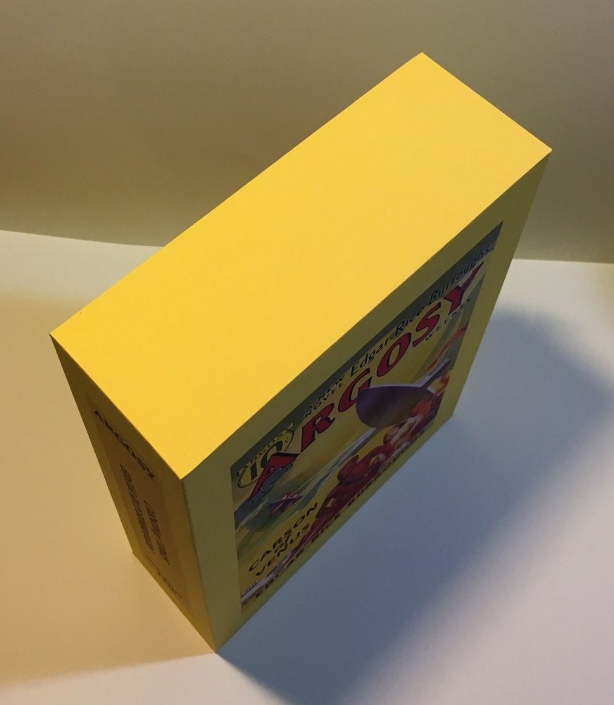 CUSTOM SLIPCASE for Edgar Rice Burroughs - Carson Of Venus -  Argosy Weekly 6 Vol Jan 8 - Feb 12