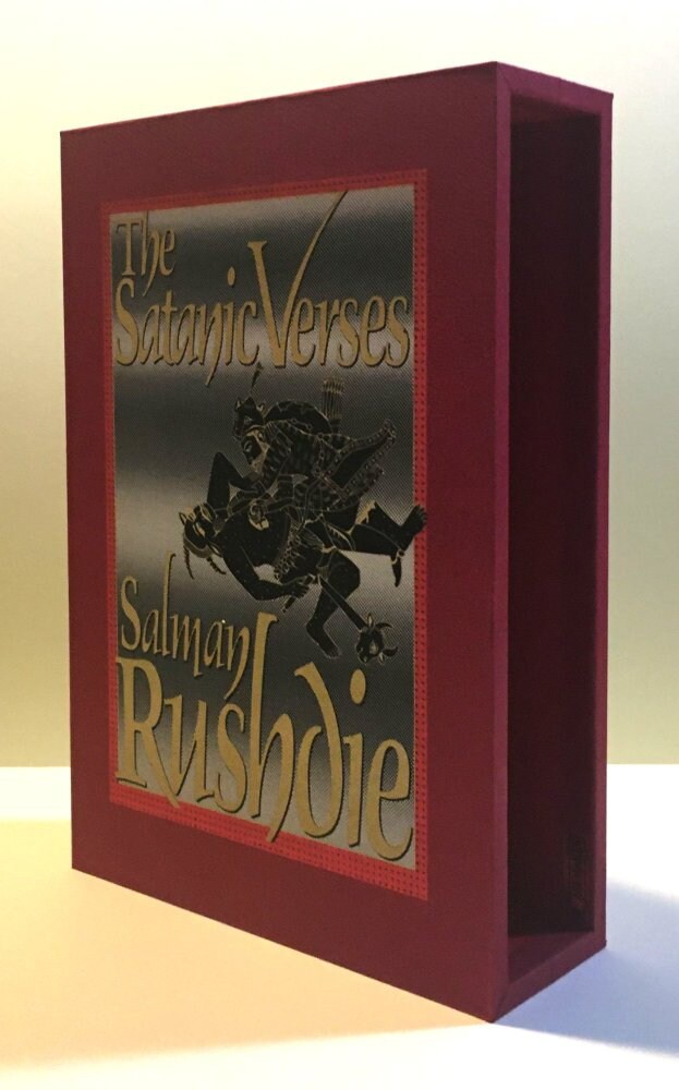 CUSTOM SLIPCASE for Salman Rushdie - The Satanic Verses - 1st Printing / 1st Printing